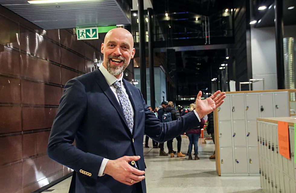 Kjell Ove Hauge,
Rektor Kuben vgs. Foto: