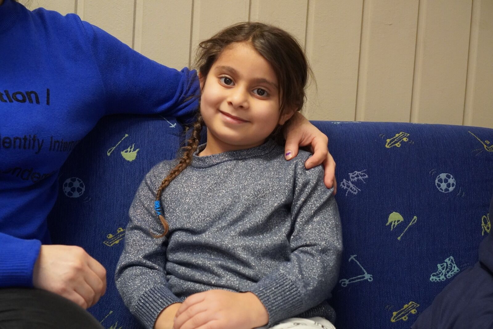 Gleder seg... til barnehagen hver dag: Helin. Foto: