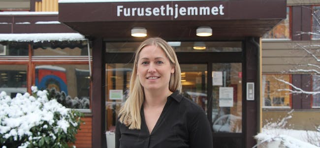 SKAL BLI BEST: Monica Johnsgaard er ny institusjonssjef på Furusethjemmet. Hun har et klart mål; skape byens beste sykehjem. Foto: