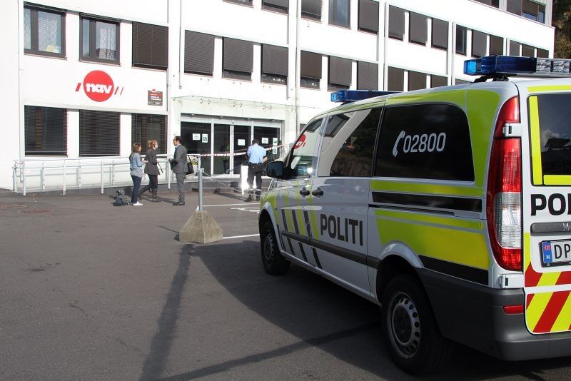 DRAPET: Tirsdag, i går, var det ett år siden NAV-drapet på Grorud. Om 13 dager begynner rettssaken i Oslo tingrett. Foto: