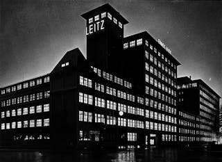 Leitz Werke om natten. Foto: Leica Camera AG. Foto: