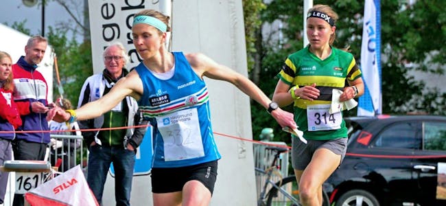 I EN KLASSE FOR SEG: Andrine Benjaminsen var i en klasse for seg under helgens sprintdistanser i NM. Foto: Mathias Benjaminsen