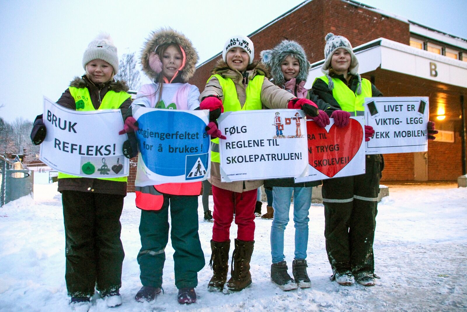 - Elevene Skal Ha Trygge Skoleveier