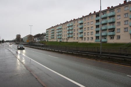 – STØYEN MÅ NED: Bydelsutvalget gikk inn for at de ønsker å jobbe for redusert trafikkmengde og hastighet på Trondheimsveien. Foto: