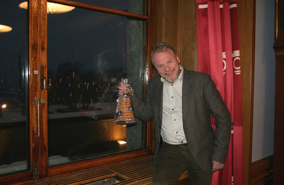 KLAR FOR JUL: Raymond Johansen (Ap) kan puste ut etter et langt år. Foto: Caroline Hammer