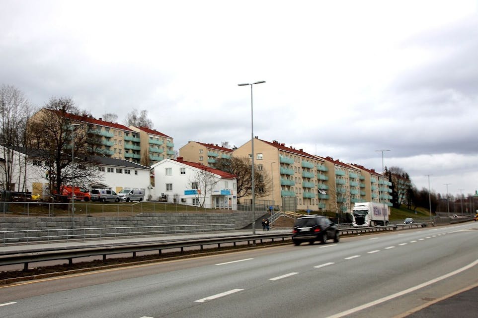 Det ser litt lysere ut for alle dem som bor langs Trondheimsveien – her fra området Sletteløkka og Veitvet. Foto:
