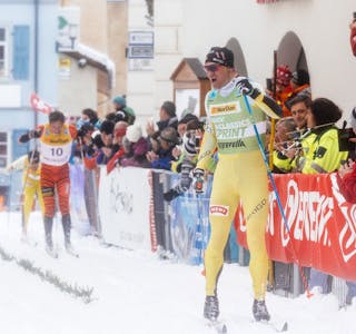 STERK SPURT: Ingen klarte å måle seg med Øystein Pettersens avslutning på La Diagonela. (Foto: Magnus Östh/Swix Ski Classics.) Foto: Magnus Östh/Swix Ski Classics