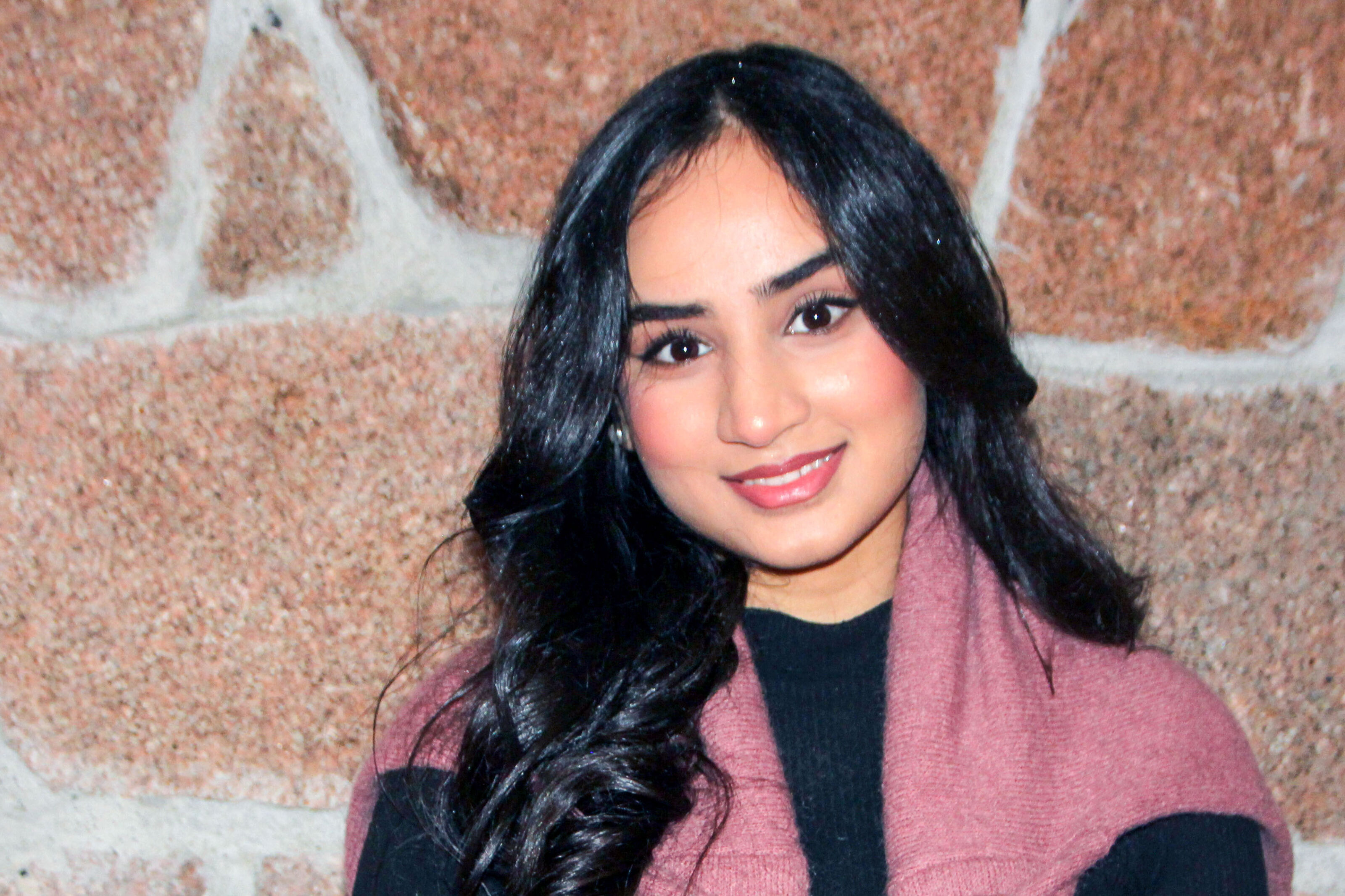 Arina Aamir, 14. bystyrekandidat for Oslo Høyre. Foto: Martine Myhre