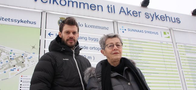 RØDT RASER: Bjørnar Moxnes og Maren Rismyhr mener det er galskap å prioritere Gaustad, og dermed forsinke Groruddalens retur til Aker sykehus. Foto: