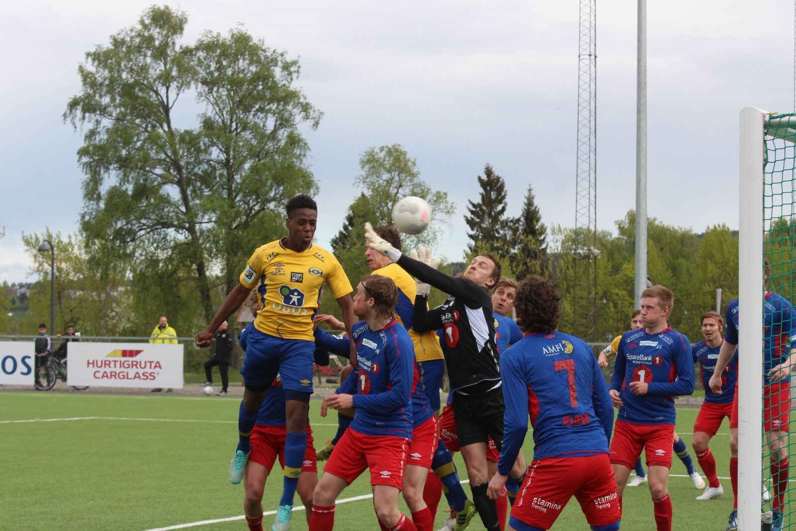 TIL FFK: Akinsola Akinyemi forlater Grorud til fordel for Fredrikstad. Foto: Kay Grue Thorsen