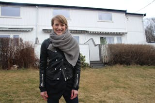 NYINNFLYTTET: I februar flyttet stortingskandidat Kari Elisabeth Kaski (SV) til Veitvet. Nå bruker hun fritiden på å utforske området. Foto: