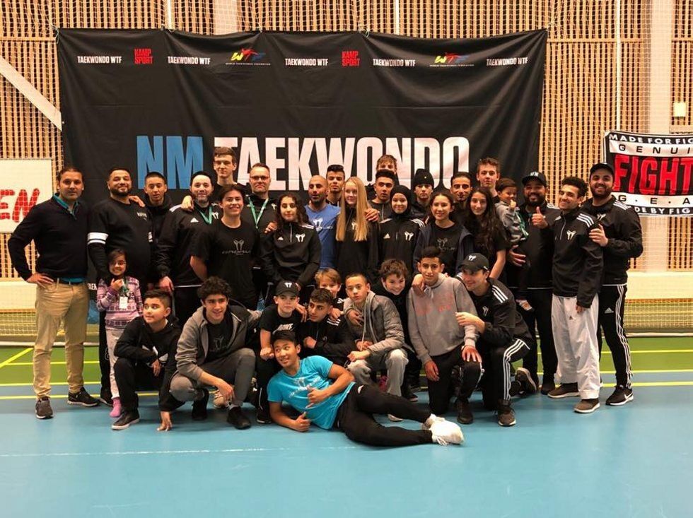 MEDALJEGARANTISTER: Grorud Taekwondoklubb sanket inn flere medaljer under NM på Jessheim og ble igjen beste klubb. Foto: