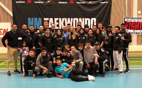 MEDALJEGARANTISTER: Grorud Taekwondoklubb sanket inn flere medaljer under NM på Jessheim og ble igjen beste klubb. Foto: