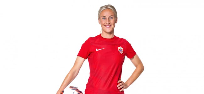MED: Anja Sønstevold er med i den norske troppen som skal spille fotball-EM i sommer. Foto: Foto: Bildbyrån