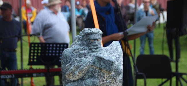 STEINENS FESTIVAL: Selv om festivalplassen ikke blir fylt opp med steinhoggere fra hele verden, blir det mye å se og være med på også i år. Foto: