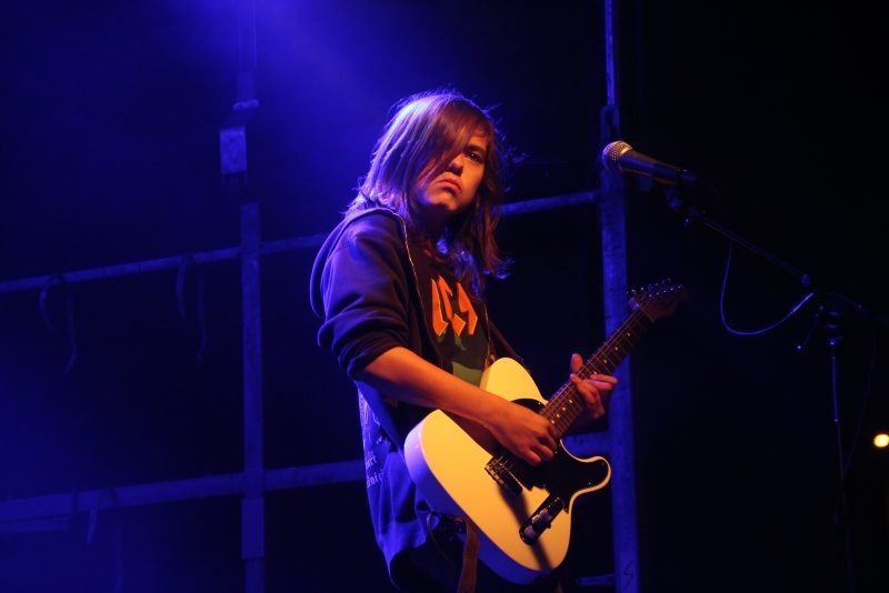 BEINHARDT: Golden Core leverte heftig metal på ungdomsscenen. Foto: