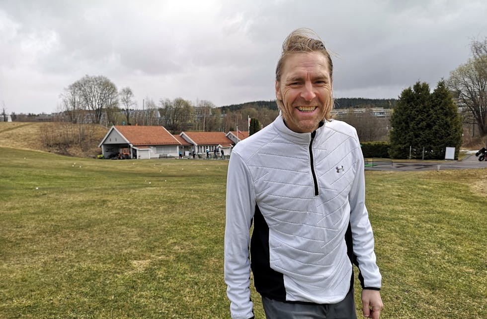 NY DAGLIG LEDER: Rolf Børresen er ny daglig leder på Groruddalen Golfklubb, og stortrives i jobben på Rommen. Foto: