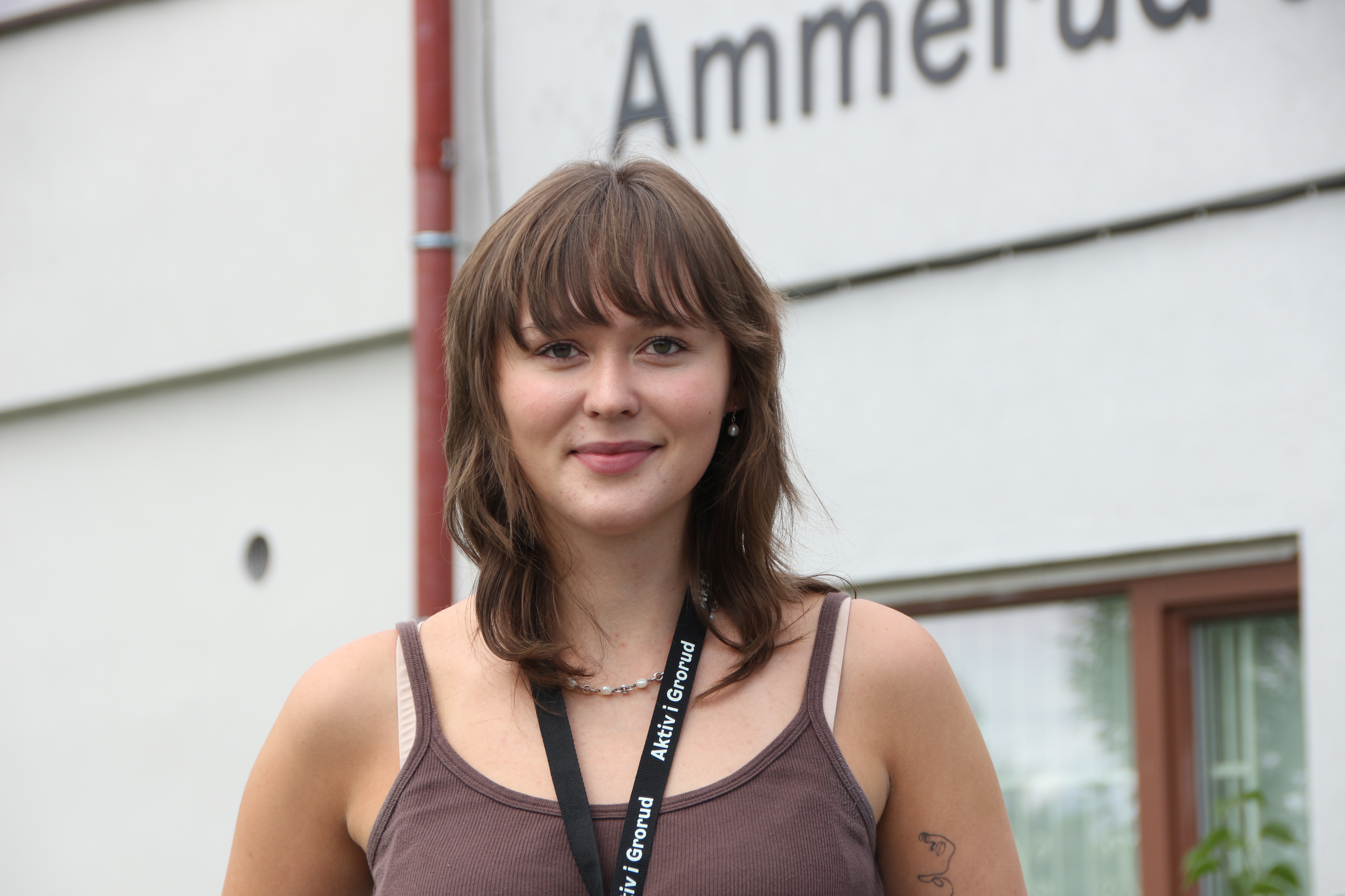 SPENT PÅ TILBAKEMELDINGENE: Duoen går fryktløst til verks på prosjektet, men Kristine innrømmer at de er spente på hvordan tilbakemeldingene blir. 