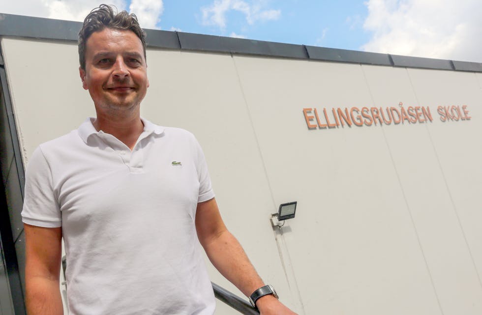 GODE MINNER: Morten hadde en fin tid på Ellingsrudåsen skole.