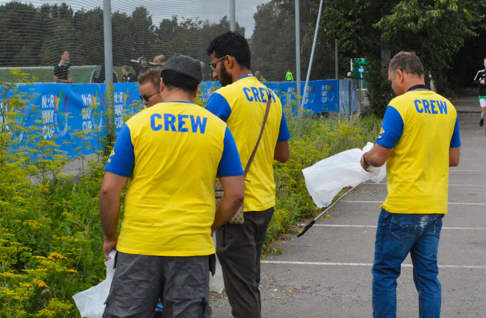 En god gjeng på jobb.