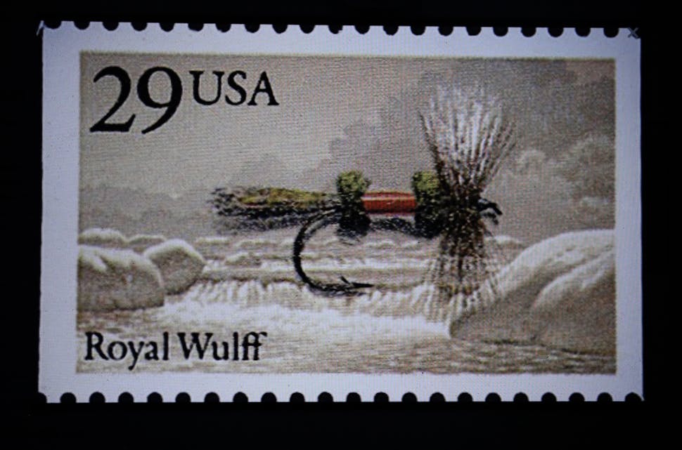 ETTERTRAKTET MERKE: Når man selv heter Wulff er selvsagt Royal Wulff en artig kuriositet  å ha i samlingen sin.