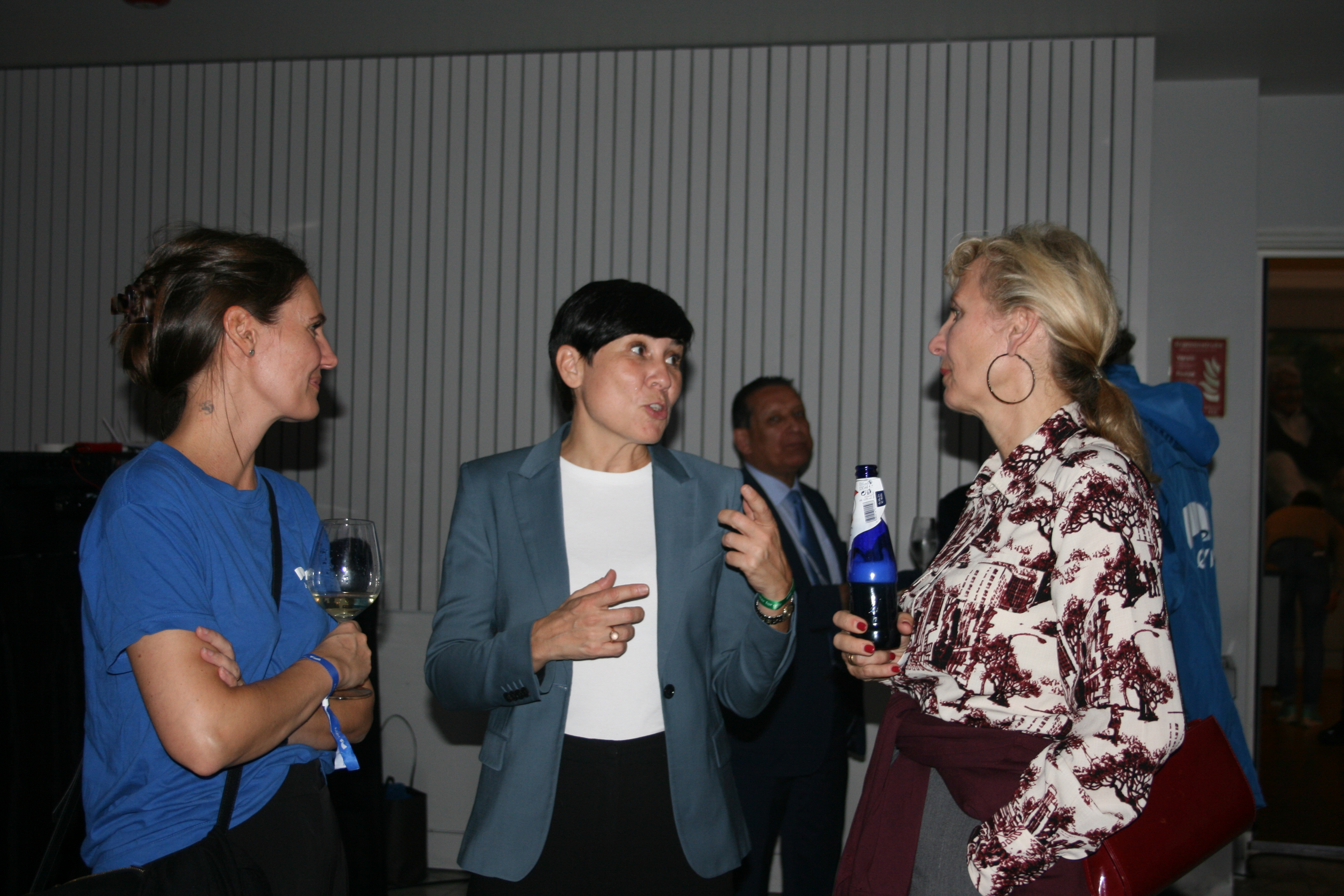 PÅ PLASS: Stortingsrepresentant og tidligere utenriksminister Ine Eriksen Søreide (H).