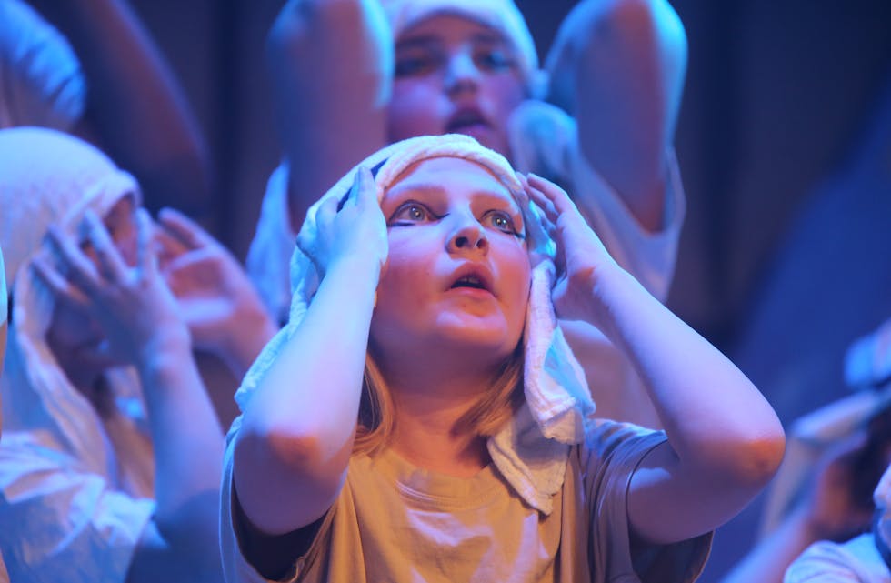 FRA BARNA AV EGYPT: Ellingsrud musikalteater setter vanligvis opp én stor forestilling i året. Den spilles ALLTID på Rommen scene. Her fra oppsetningen av «Barna av Egypt» i sommer.