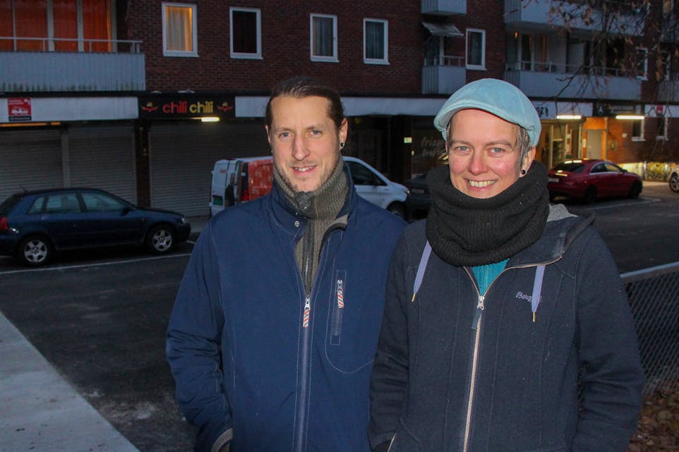 VET HVA DE GJØR: Fabien Chaon og Veslemøy Pedersen har drevet restaurant og serveringssteder tidligere, og har god støtte fra naboene på Ammerud i sitt ønske om å starte en kafé i Ammerudveien. 