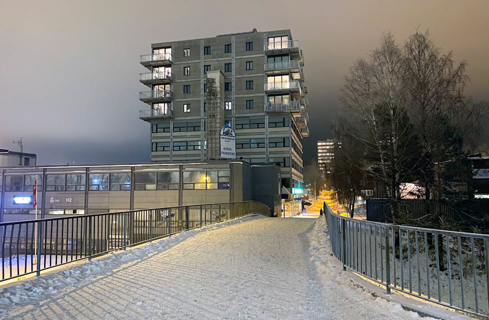 SKAL BLI OMSORGSBOLIGER: Andre etasje på Haugerud senter er i dag tomme, og sentereier har lenge ønsket å få endret bruksformen til omsorgsboliger. Nå har byrådet valgt å støtte dem.