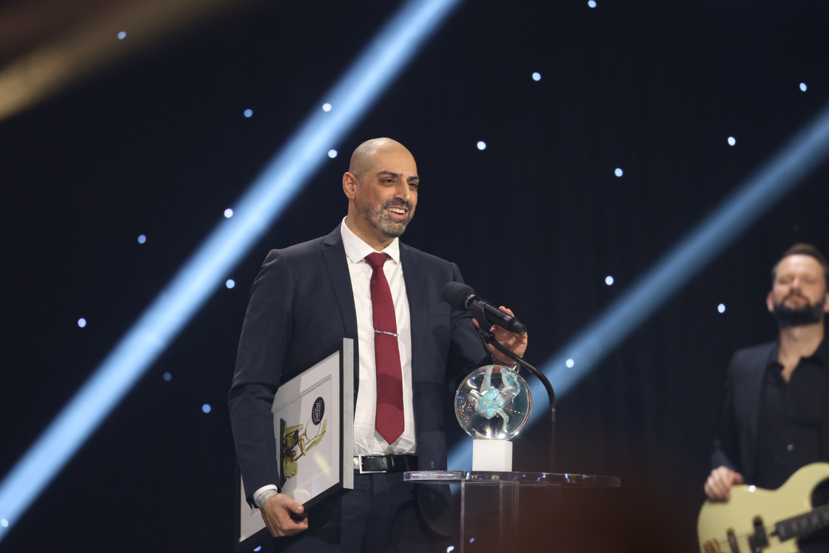 Adnan Naeem fra Romsås IL ble kåret til Årets ildsjel for 2023 på Idrettsgallaen i kveld.