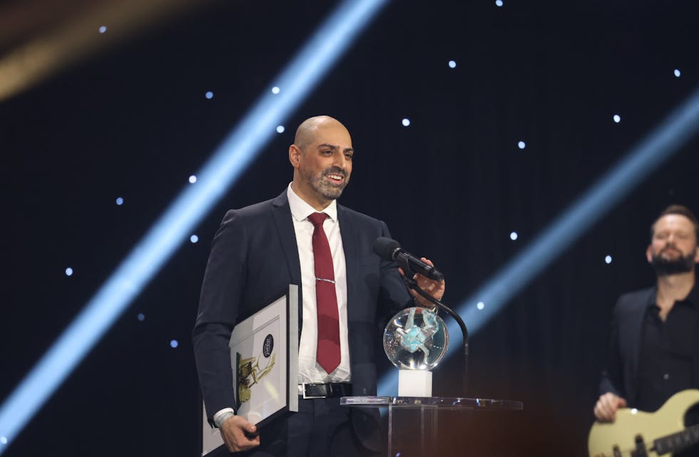 Adnan Naeem fra Romsås IL ble kåret til Årets ildsjel for 2023 på Idrettsgallaen i kveld.
