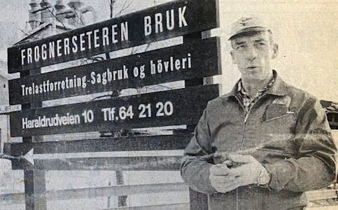 Forgnerseteren Bruk på Økern 1984