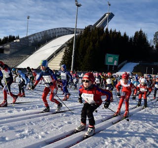GRORUDDALEN INNTAR HOLMENKOLLEN: I helgen er det duket for Oslo Skifestival med arrangør-klubben HSIL og mer enn 1500 barn. 