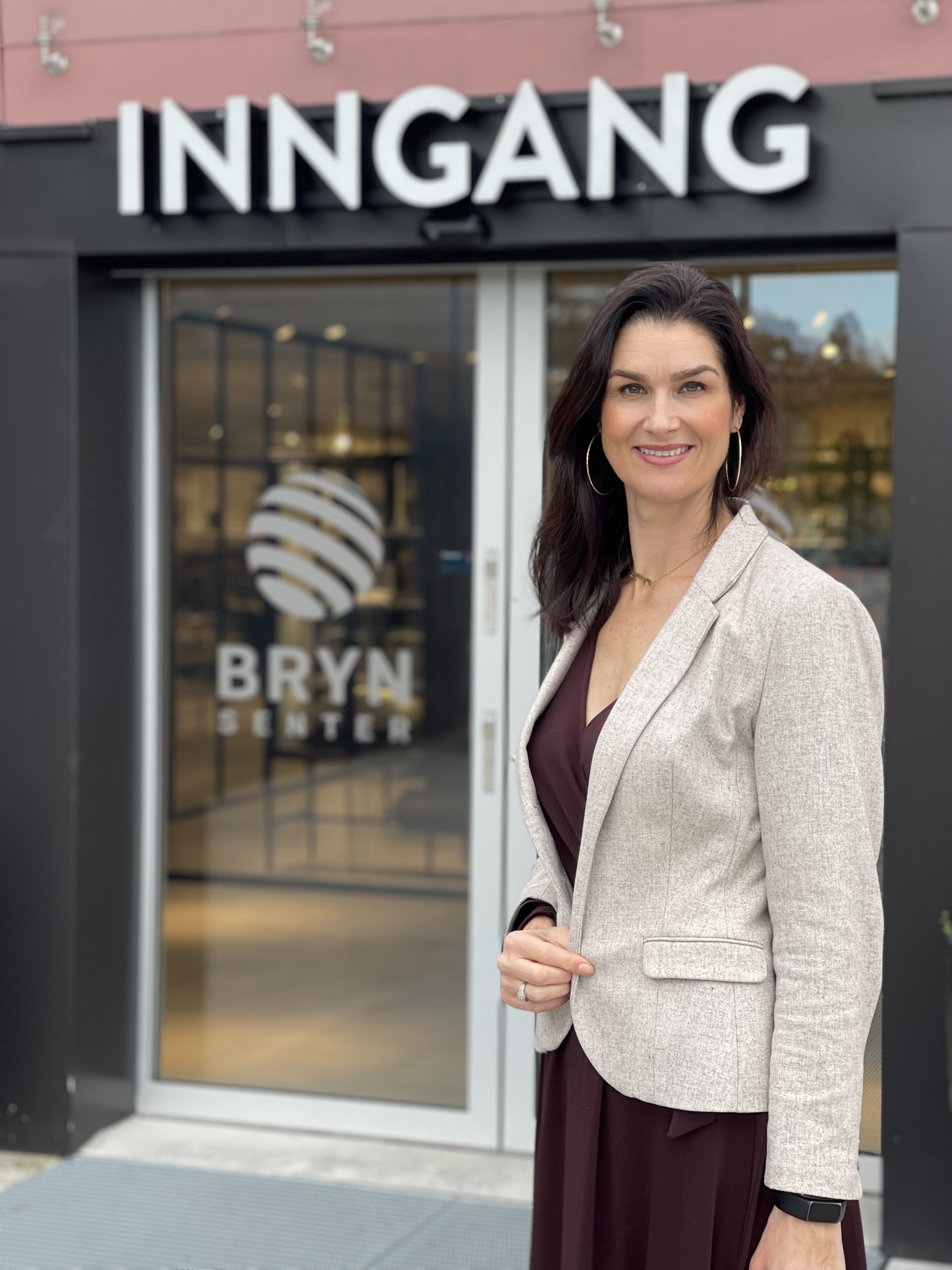 GOD INVESTERING: Senterleder Sasha Ytternes deler med avisa at Bryn senter for andre år på rad økte omsetningen. Fjorårets er den største noen gang, og er et resultat av kloke investeringer på sentret.  