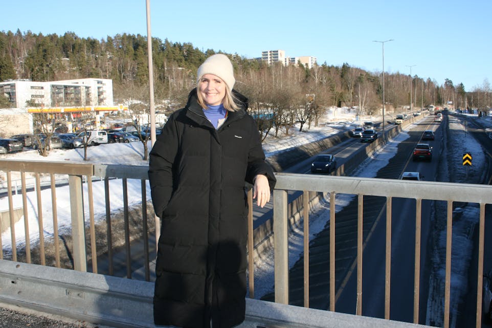 TOPP-PRIORITERING: Nedbygging av Trondheimsveien er det Marit Vea (V) ønsker å prioritere når Fornebubanen er ferdigstilt.