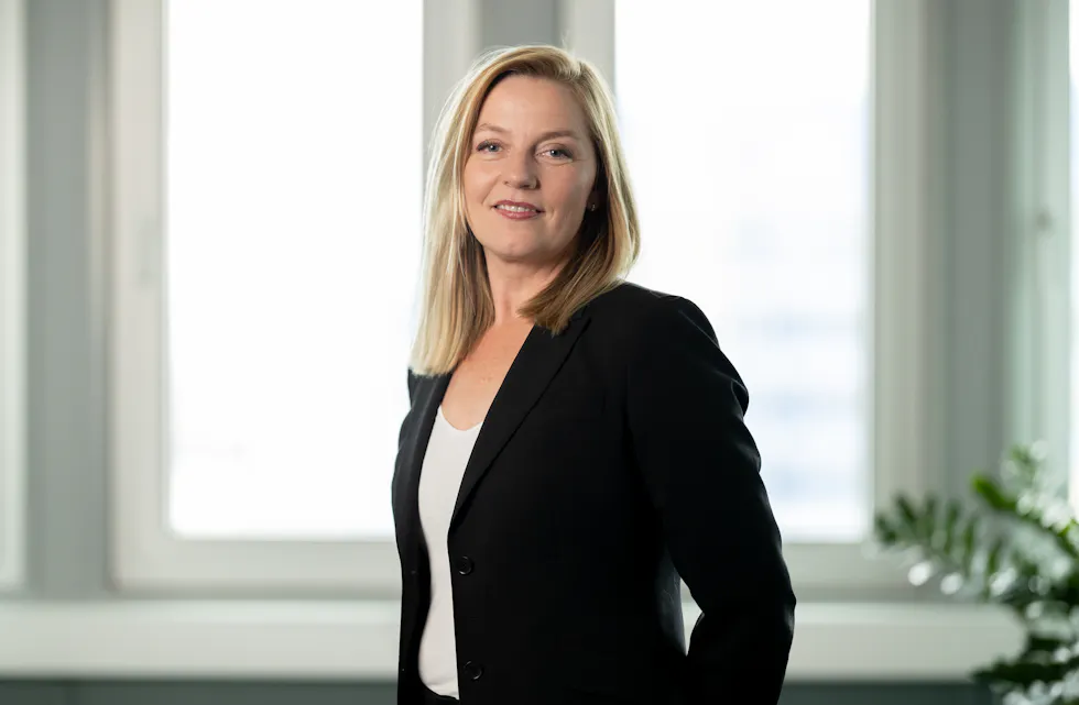 INNHOLDSRIKT: Det blir hektisk på Tveita senter i 2024. De forventer minst tre millioner besøkende og tar fatt på nye, store prosjekter. Her med senterleder Silje Nordgård Aspen.