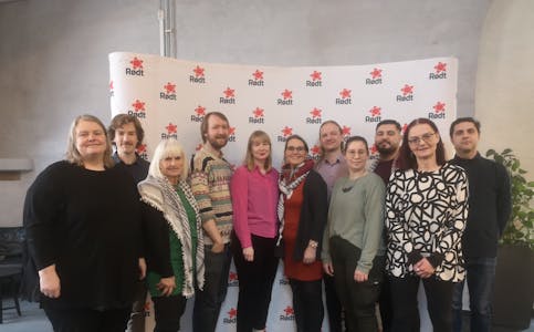 I helga 16. - 17. mars har Rødt Oslo gjennomført sitt årsmøte. Jenny Eiksund ble gjenvalgt som leder og ser frem til en ny styreperiode. (Foto: Rødt Oslo)