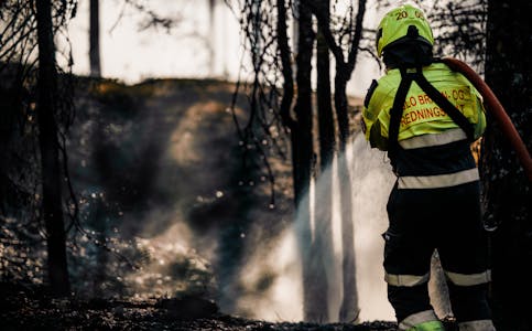 FARE FOR SKOGBRANN ØKER: Brann- og redningsetaten i Oslo minner om at sannsynligheten for skogbrann øker i tiden fremover nå. 