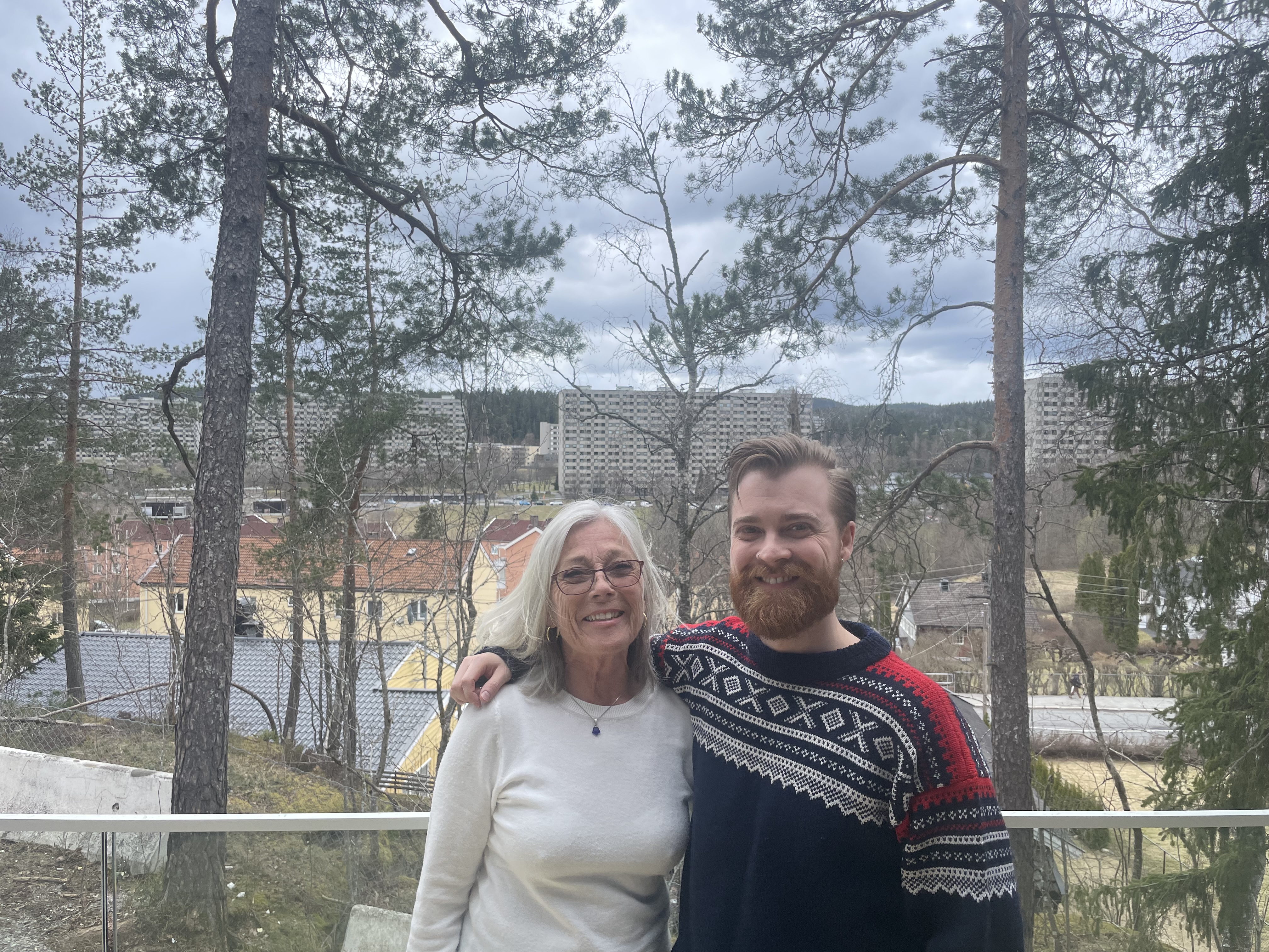 VIKTIG STØTTESPILLER: Boberg takker moren for at hun alltid har tro på ham, og at han har fått holde på med det han liker aller best. 