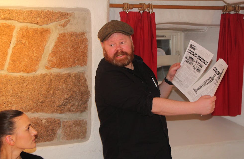 – SE HER: Sportssjef Kay Grue Thorsen med avisas oppslag da vi ba leserne komme med sine kandidater til prisene.