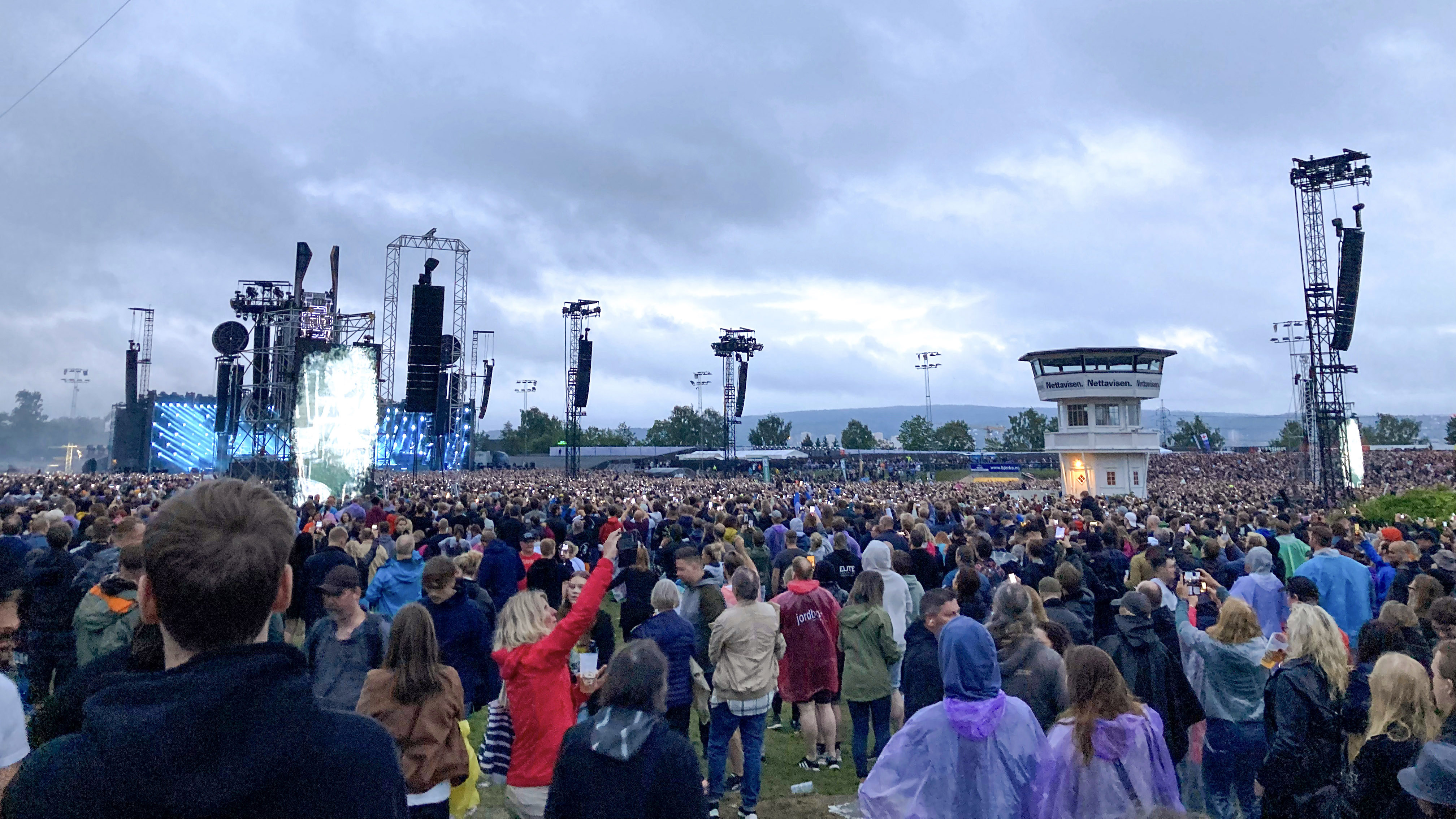 Rammstein samlet 60.000 publikummere på Bjerkebanen sommeren 2022. Nå kan det bli mer av dette - hvis byrådet får det som det vil.