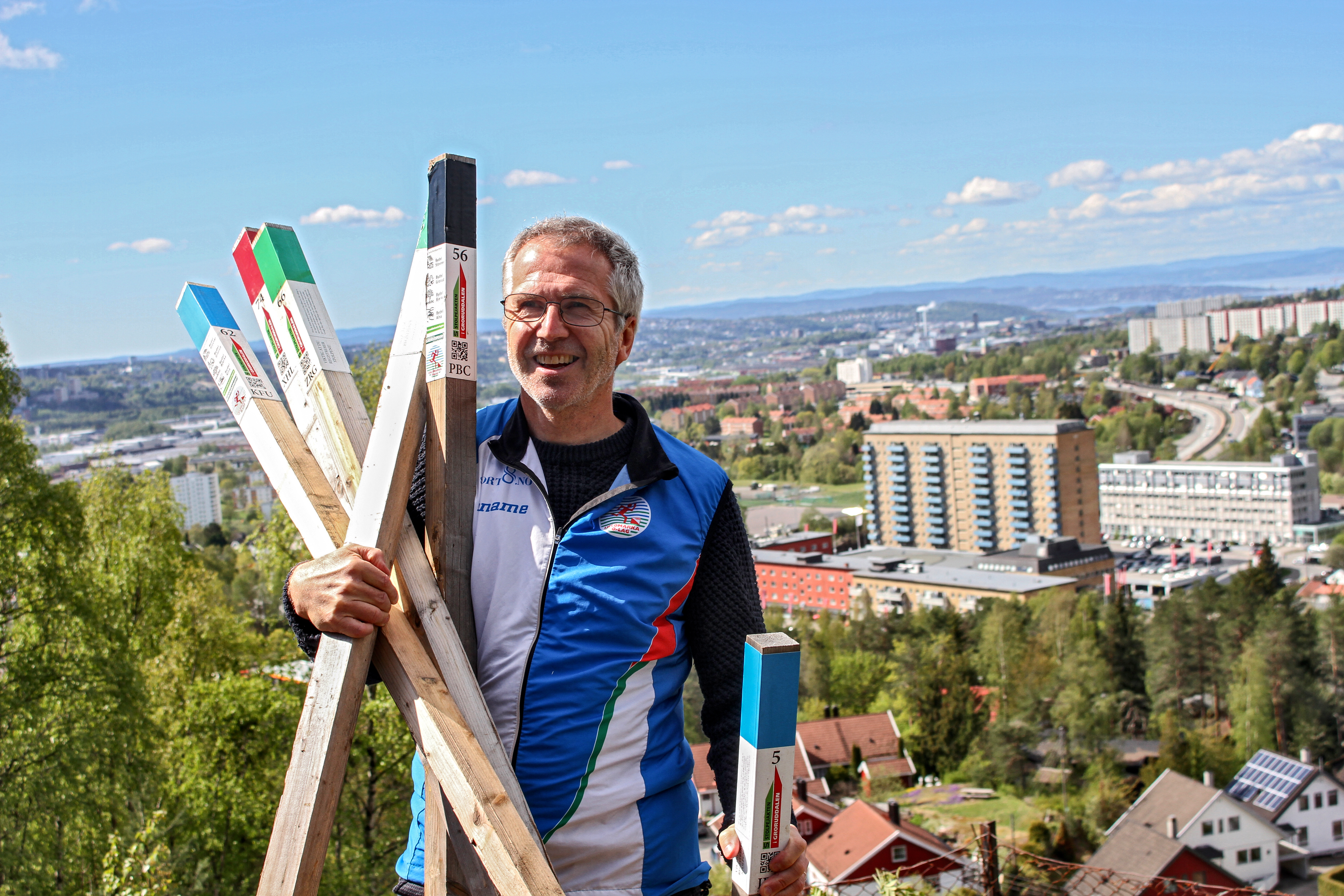 Vidar Benjaminsen, primus motor til Stolpejakten i Groruddalen. 
 