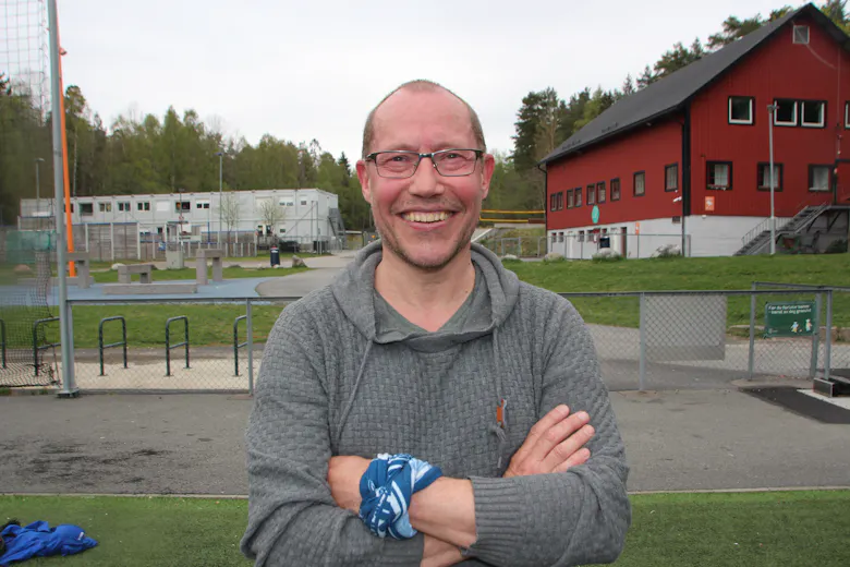 – DETTE VAR MORO: Kjell Halvorsen har nå fått sansen for gåfotball.