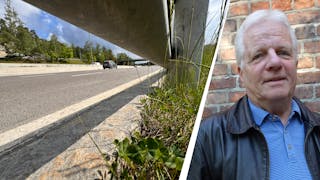 Blant løftebrudd og forslag som ikke er gjennomført finner vi «Trondheimsveien omregulert til bygate», skriver Einar Spurkeland i Bullby. Her ser vi Trondheimsveien ved Linderud.