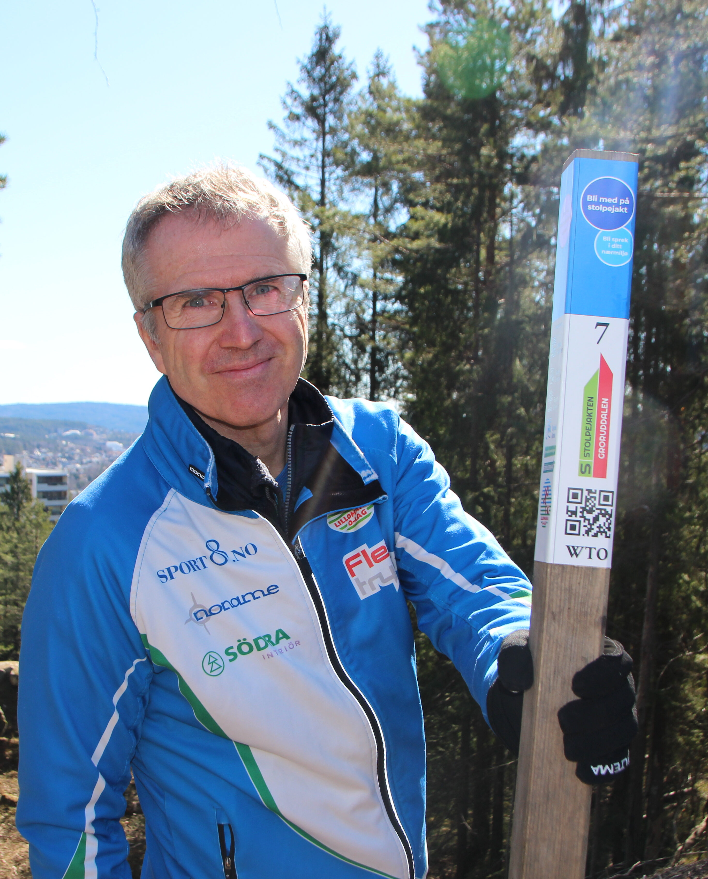 NY REKORD - IGJEN: Målet med Stolpejakten er å komme seg ut på tur og oppdage nye steder i eget nærmiljø. Der har Vidar Benjaminsen og resten av Stolpejakten-gjengen truffet blink. 