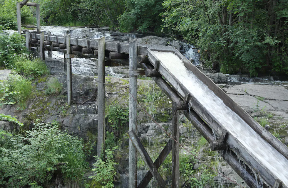 VANNRENNE VED STRØMMENKVERNA