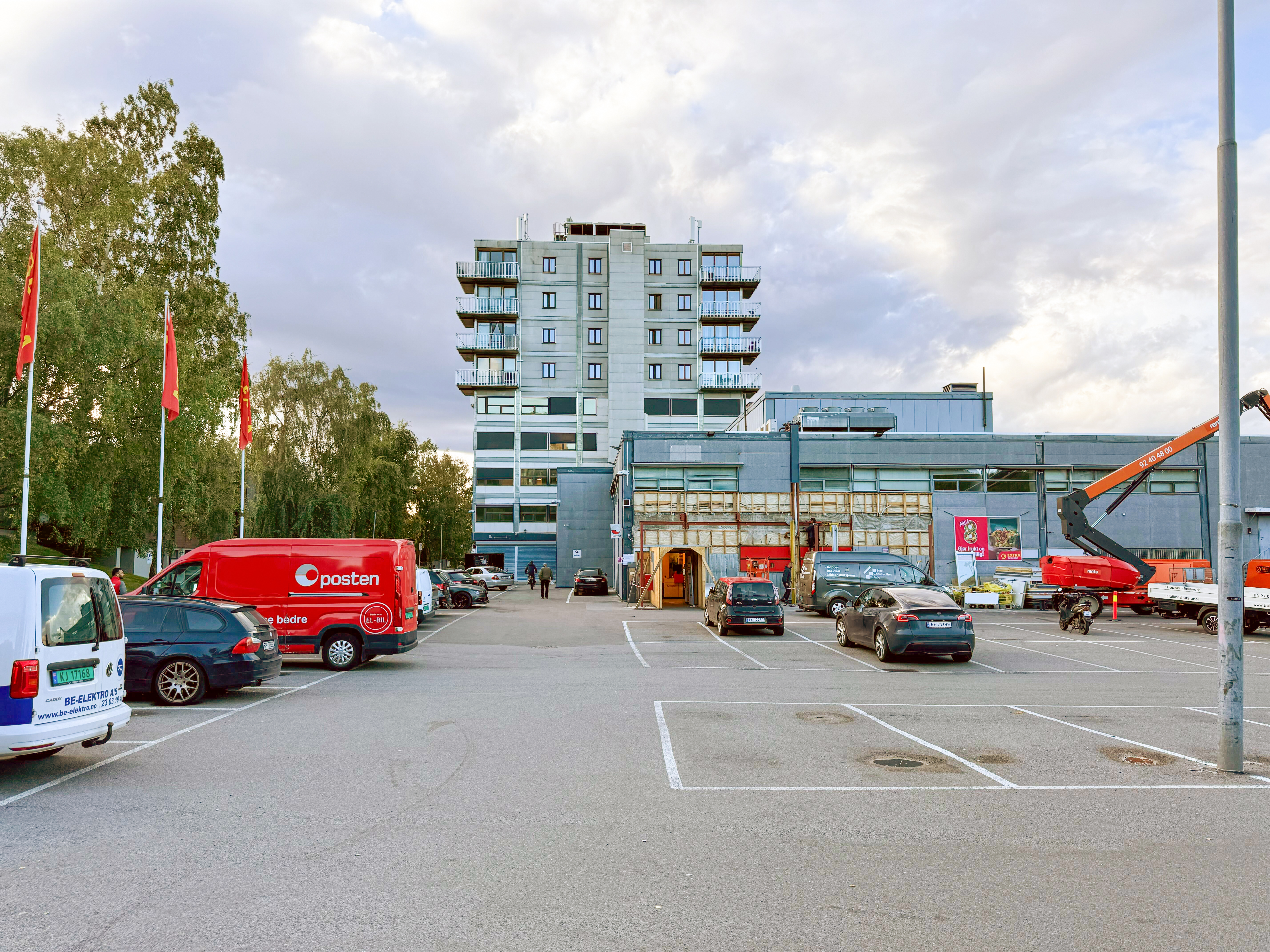 I andre etasje på Haugerud senter kommer det nå omsorgsboliger.