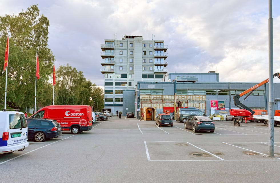 I andre etasje på Haugerud senter kommer det nå omsorgsboliger.