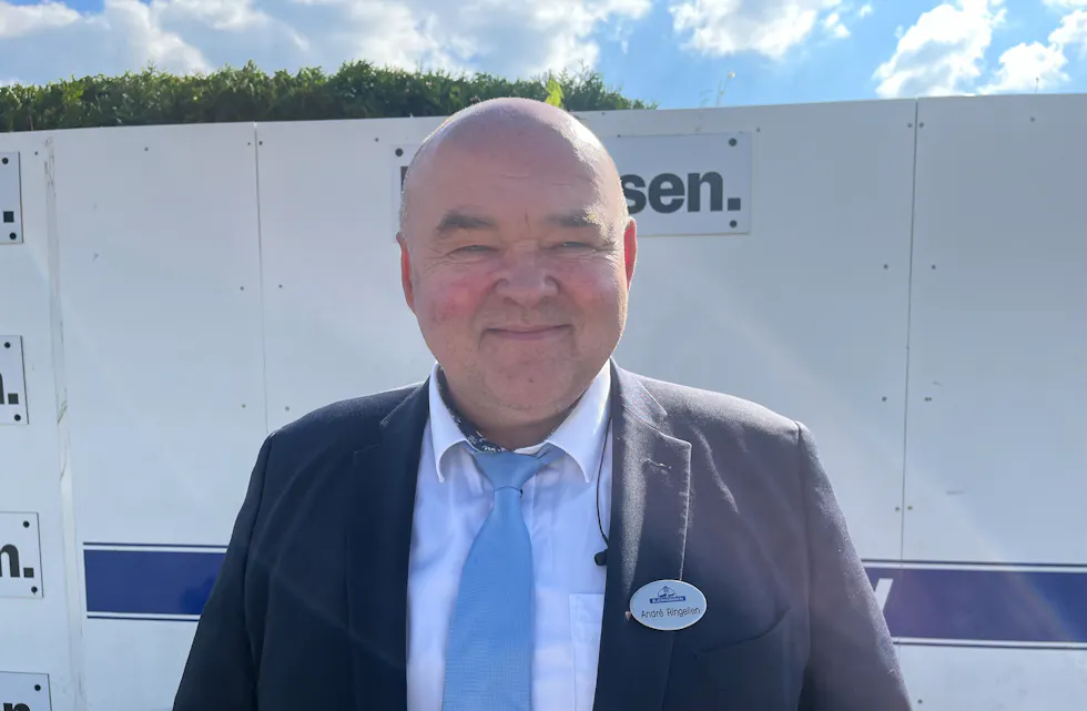 Arrangementsansvarlig André Ringelien.