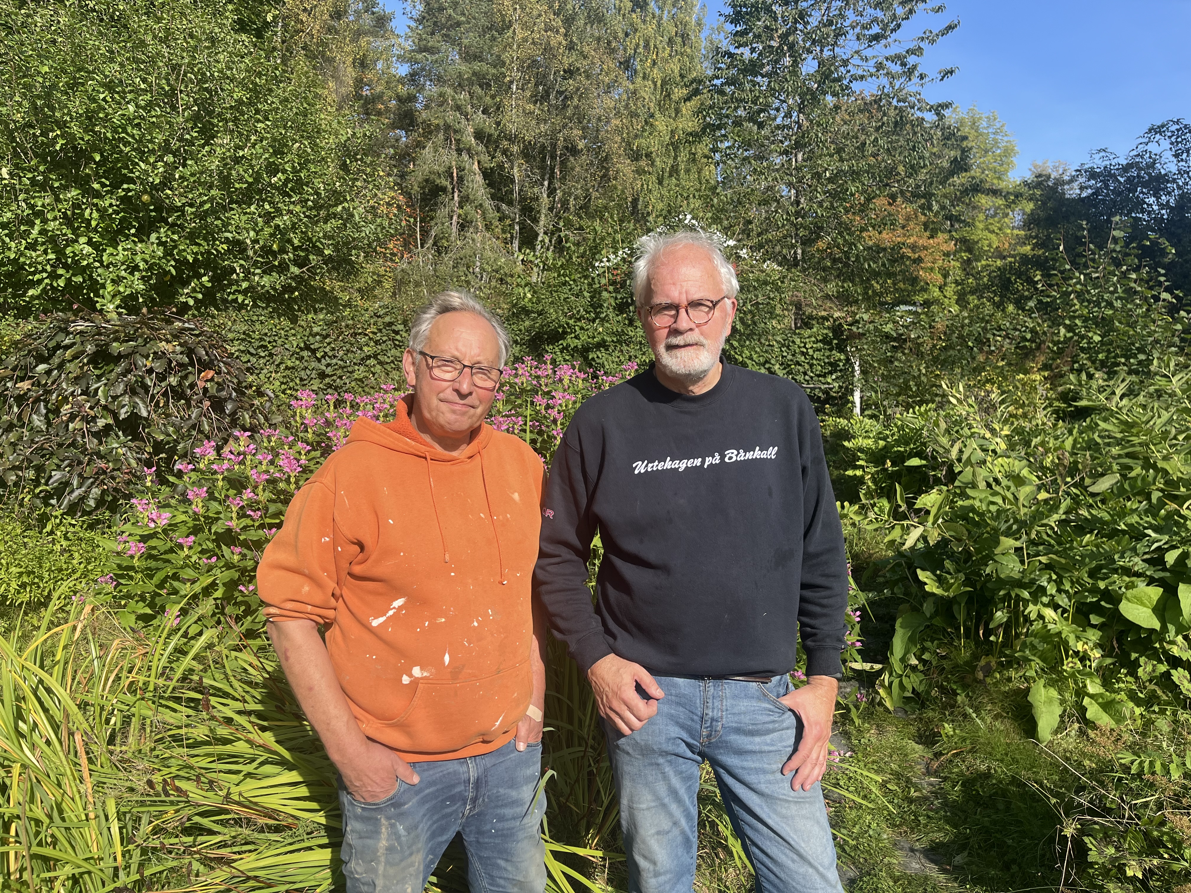 Stanley Johannesen (t.v) og Niels Peter Broch.
